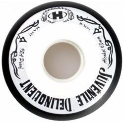 HYPER - Roues Rollers (x4) - JUVENILE DELINQUENT - 63mm/92a - Black