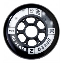 K2 SKATES - Roues Rollers (x8) - Speed Wheel - 90mm/85a 