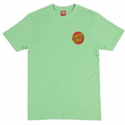 SANTA CRUZ - T.Shirt - CLASSIC DOT CHEST - Apple Mint