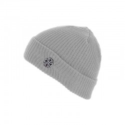 INDEPENDENT - Bonnet - Cross Ribbed Beanie - Grey