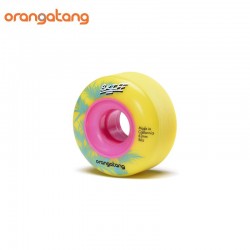 ORANGATANG - Roues Skate (x4) - SKIFF - 62mm/86a - yellow