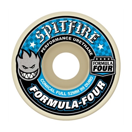 SPITFIRE WHEELS - Roues Skate (x4) - 52MM F4 99D CONCL FULL