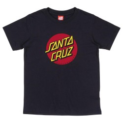 SANTA CRUZ - T.Shirt - YOUTH CLASSIC DOT - Black 
