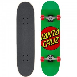 SANTA CRUZ - Skate Complet 7.80x31.00" - CLASSIC DOT - Green