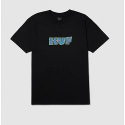 HUF - T.Shirt - CHEATA - Black