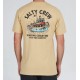 SALTY CREW - T.Shirt - FISHING CHARTERS PREMIUM - Camel