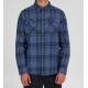 SALTY CREW - Chemise - FIRST LIGHT FLANNEL - Navy Blue