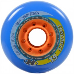 HYPER - Roues Rollers (x4) - CONCRETE SL - 80mm/84a  TR/VR