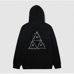 HUF - Sweat à Capuche - GLEAM HOOD - Black