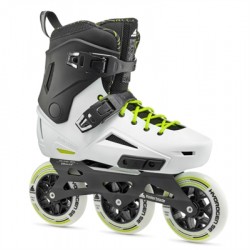 ROLLERBLADE - Rollers - LIGHTNING 110 - Blanc/Noir