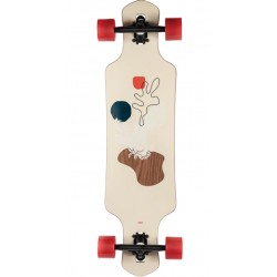 GLOBE - Longboard Complet 35" - GEMINON - WallnutCockatoo