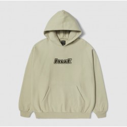 HUF - Sweat à Capuche - LOGO APPLIQUE - Putty
