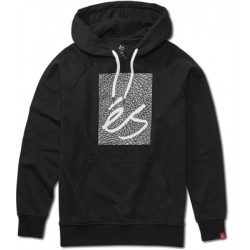 éS SKATEBOARDING - Sweat à Capuche - MAIN BLOCK FLEECE - black
