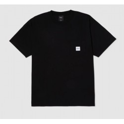 HUF - T.Shirt - HUF SET BOX LOGO POCKET - Black