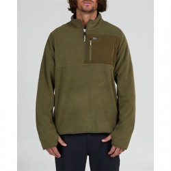 SALTY CREW - Polaire - EBBTIDE 1/2 ZIP POLAR - Olive