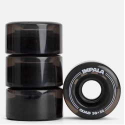 IMPALA - Roues Quad (x4) - 58mm - Noir